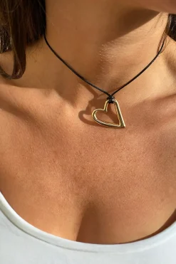Subdued Collana con cuore Multicolor Online