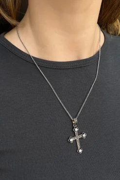Subdued Collana Croce Multicolor Online