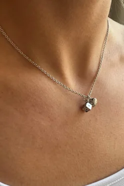 Subdued Collana cuore e dado Multicolor Clearance
