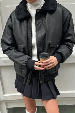 Subdued Giacca bomber ecopelle Multicolor Outlet
