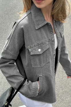 Subdued Giacca con borchie Multicolor Hot