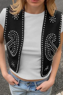 Subdued Gilet con borchie Multicolor Discount