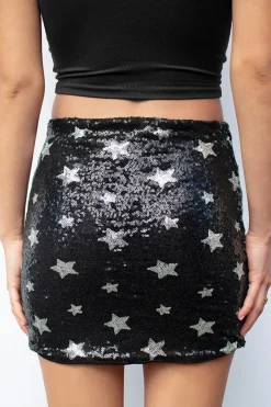 Subdued Gonna tubino paillettes stelle Multicolor Outlet