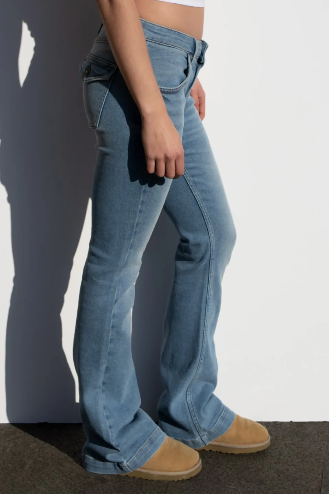 Subdued Jeans flare low waist Multicolor Best