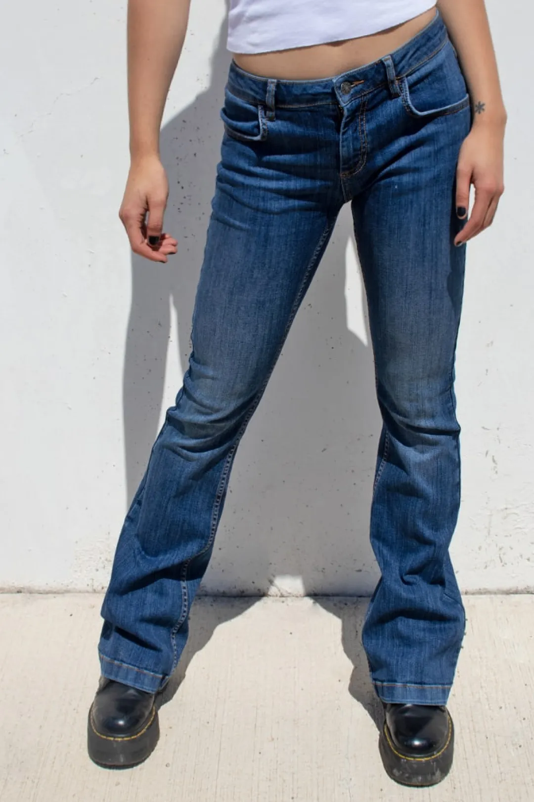 Subdued Jeans flare low waist Multicolor Online
