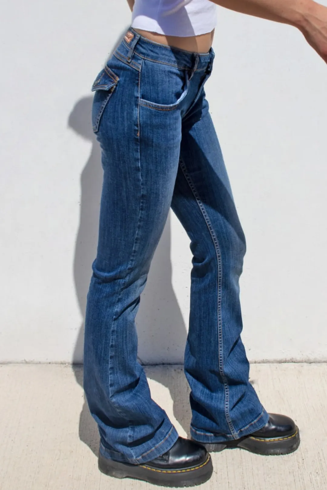 Subdued Jeans flare low waist Multicolor Online
