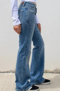 Subdued Jeans flare low waist Multicolor New