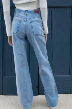 Subdued Jeans Mom Multicolor New