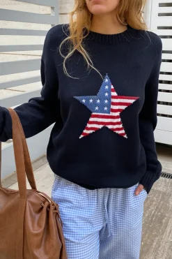 Subdued Maglione Stella USA Multicolor Discount