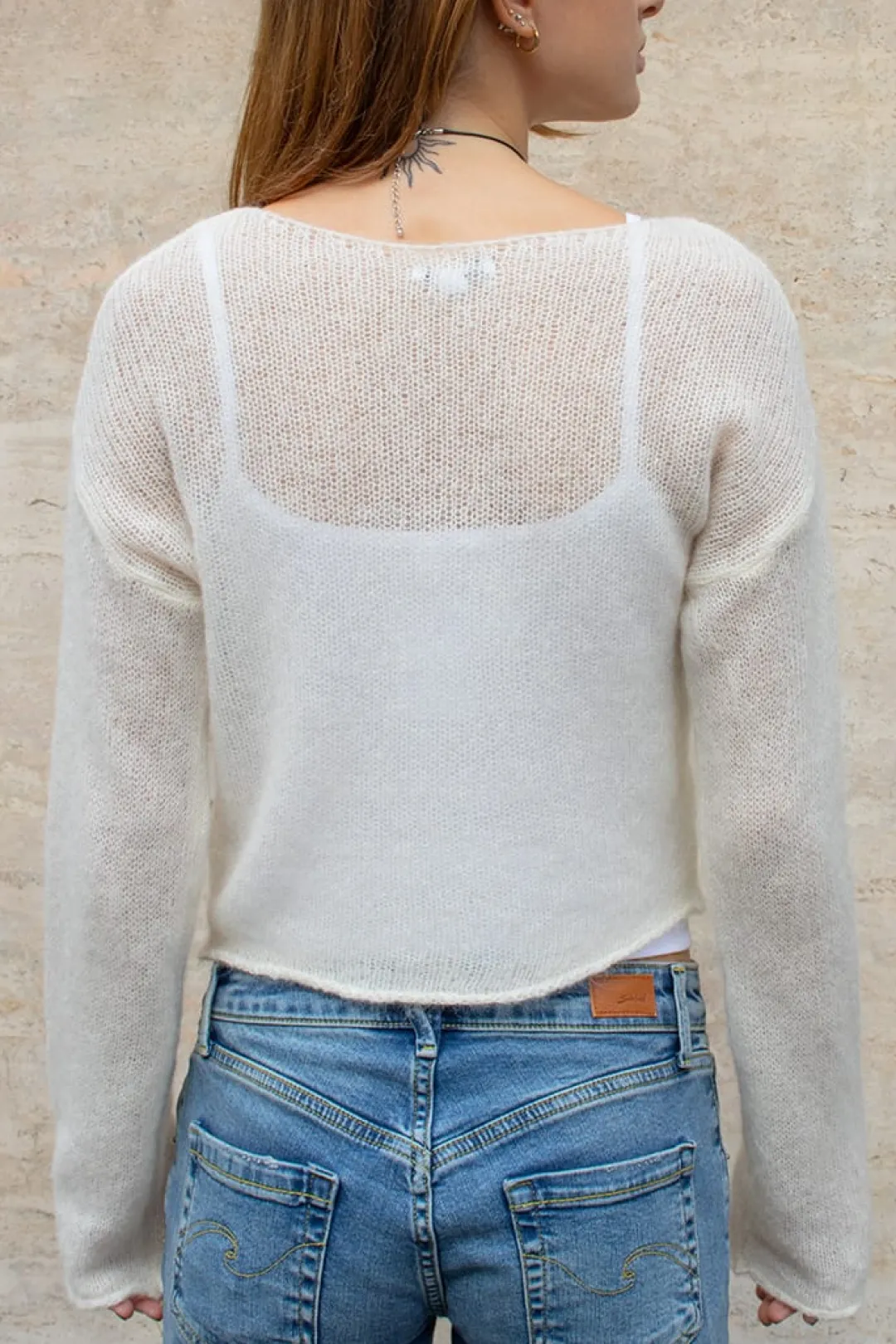 Subdued Maglione traforato Multicolor Sale