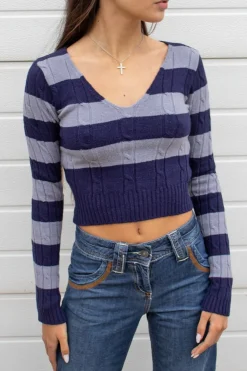 Subdued Maglione trecce Multicolor Sale