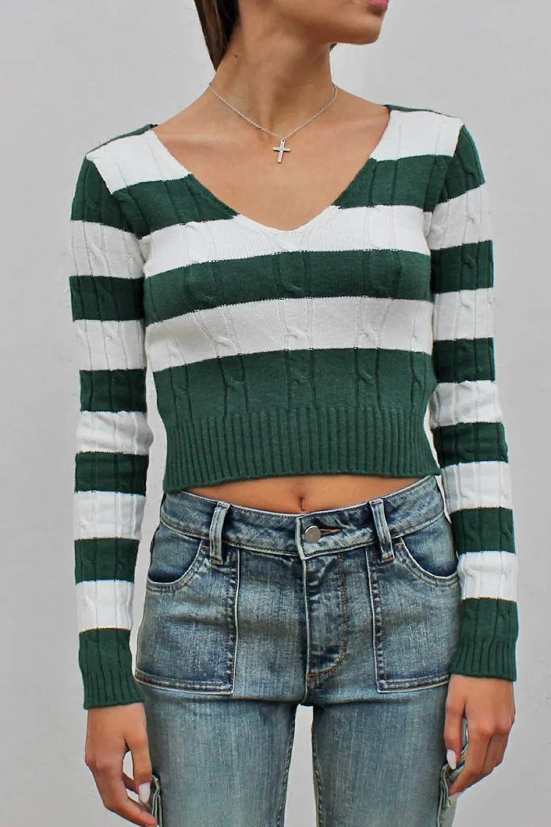 Subdued Maglione trecce Multicolor Sale