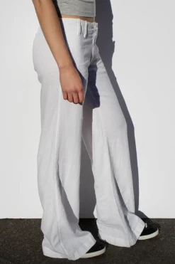 Subdued Pantaloni low waist in lino Multicolor Hot