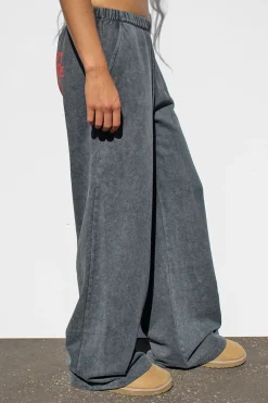 Subdued Pantaloni tuta wide-leg don't waste your tears Multicolor