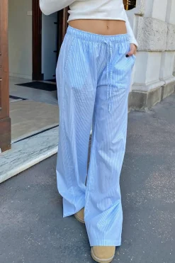 Subdued Pantaloni wide leg con coulisse Multicolor Outlet