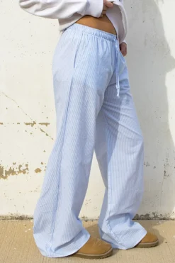 Subdued Pantaloni wide leg con coulisse Multicolor Outlet