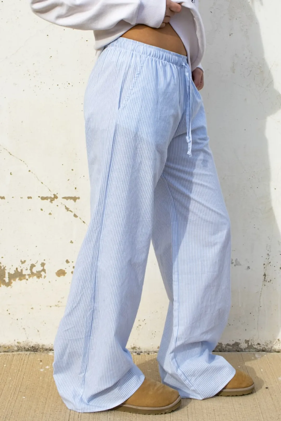 Subdued Pantaloni wide leg con coulisse Multicolor Outlet
