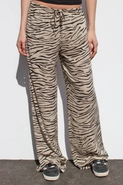 Subdued Pantaloni wide leg con coulisse Multicolor Hot