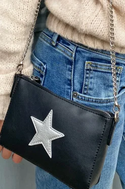 Subdued Pochette con stella a tracolla Multicolor New
