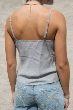 Subdued Tank top pizzo Multicolor Clearance