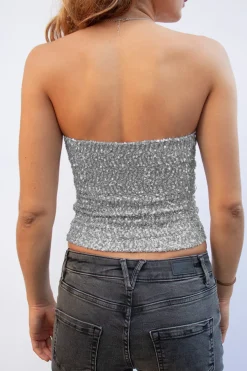 Subdued Top a cuore Multicolor Clearance