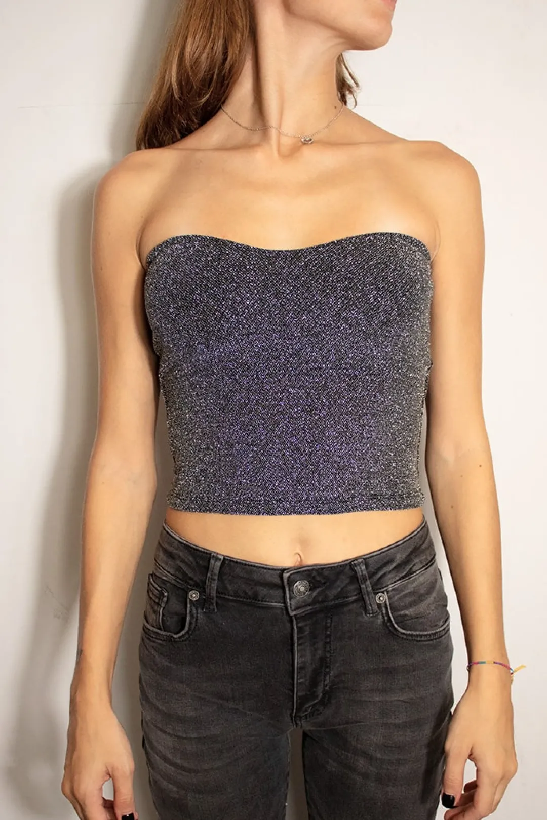 Subdued Top a cuore Multicolor Clearance
