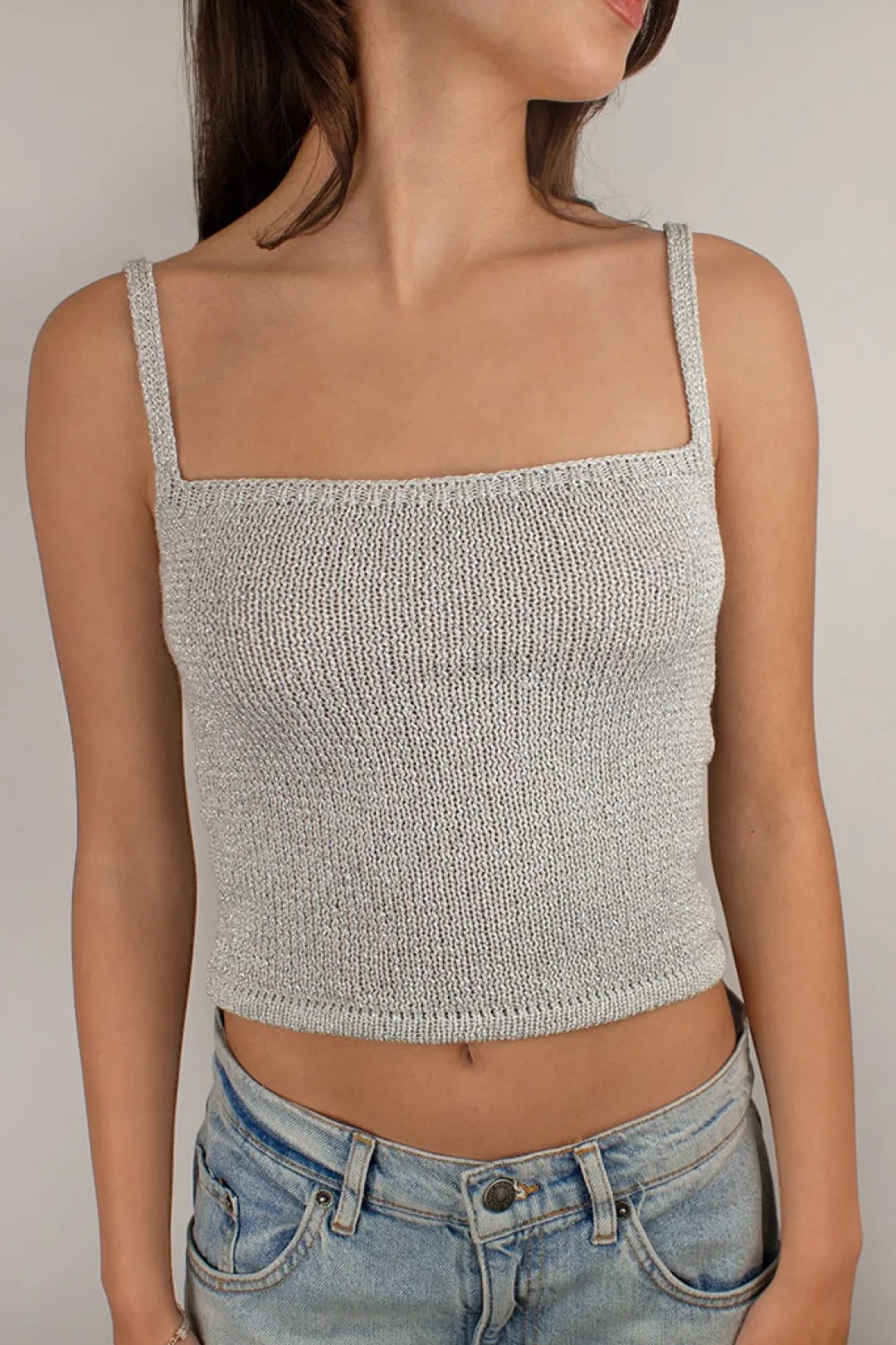 Subdued Top in lurex Multicolor New