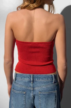 Subdued Top scollo a cuore Multicolor Best