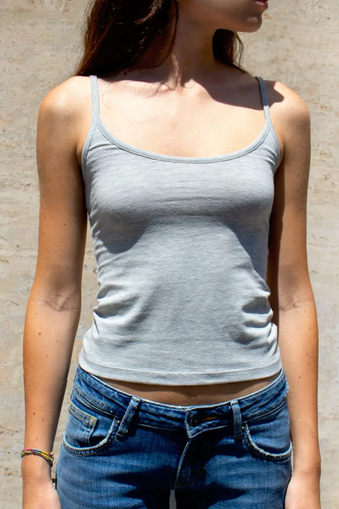 Subdued Top scollo rotondo Multicolor Sale