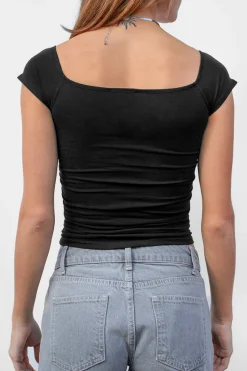 Subdued T-shirt arricciata Multicolor Best