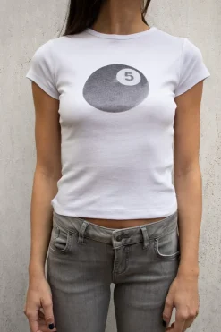 Subdued T-shirt Billiard ball Multicolor Online