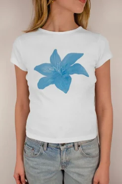 Subdued T-shirt Flower Multicolor