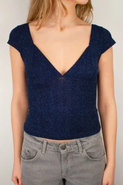Subdued T-shirt scollo a V Multicolor Clearance