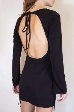 Subdued Vestito maniche flare Multicolor